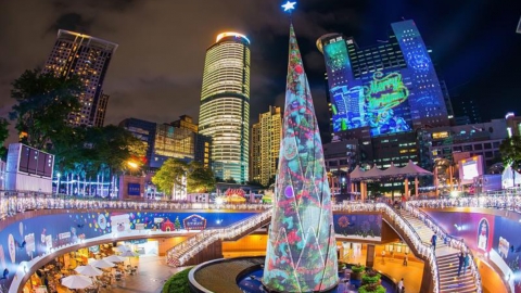 新北市歡樂耶誕城11月亮燈！