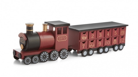 霍格華茲列車聖誕倒數日曆 24格逐日開倒數平安夜來臨