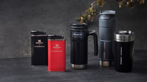 最新STANLEY+STARBUCKS系列 型格黑不鏽鋼杯、台灣限定紅色不鏽鋼水壺