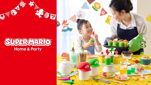 任天堂推Super Mario家居派對用品 Yoshi隔熱手套/瑪利奧杯蓋/食人花水管矽膠模