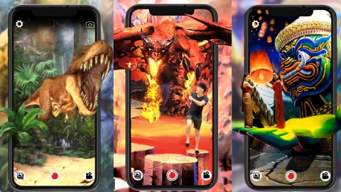 開APP隻恐龍就識郁！ 曼谷3D藝術館影超逼真AR片
