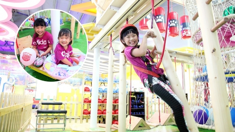 台灣室內親子樂園「湯姆熊歡樂世界」