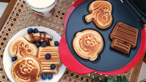 韓國家品推Snoopy窩夫機 輕鬆製出史努比窩夫！