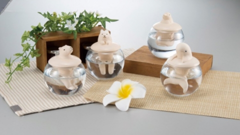 冬天乾燥天氣必備！ 日本雜貨店推出動物加濕器 水豚/企鵝等新動物加入