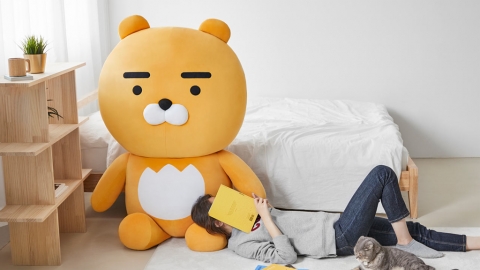 韓國KAKAO FRIENDS限定超巨型公仔 冬天必備150cm高Ryan！