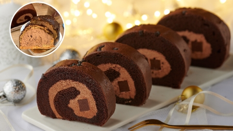 台灣全聯 x Hershey’s 推限量甜品 特濃朱古力千層蛋糕/經典朱古力菠蘿泡芙