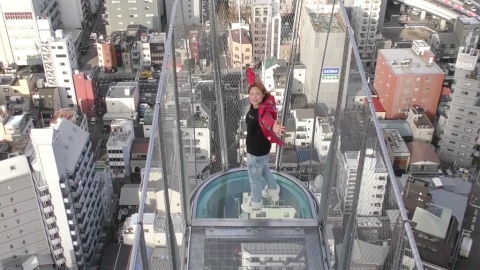 通天閣最新懸空展望台開幕