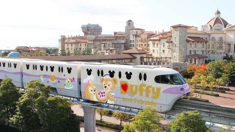 期間限定行駛！ 迪士尼度假區線列車換上Duffy新裝