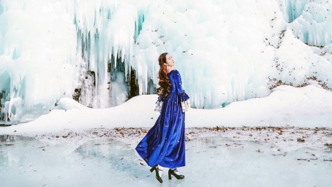韓國青松冰谷冬季限定秘境 猶如重現《Frozen》場景！