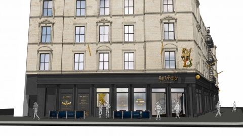哈利波特全球最大旗艦店紐約開幕 3層樓高佔地超過2萬平方呎