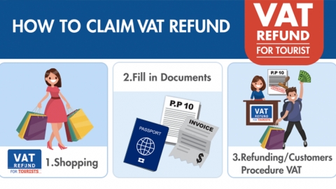 泰國退稅全攻略 簡單3步機場/大型商場輕鬆辦理退稅！