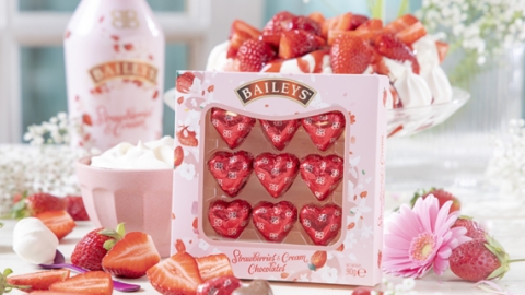 情人節推介！Baileys士多啤梨酒心朱古力/雪糕 甜蜜攻陷少女心