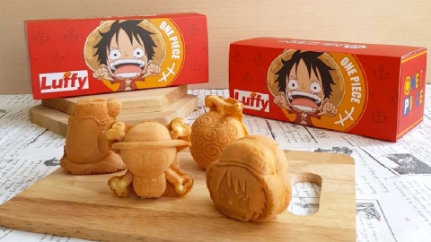 台北超人氣One Piece海賊燒 路飛爆漿雞蛋糕/骷髏頭雪糕批