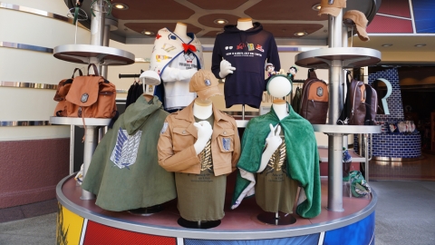 日本環球影城Cool Japan 2020限定 柯南/進擊的巨人/雷朋三世週邊精品、主題美食