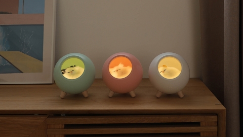 韓國網民熱搶家品 超治癒小貓甜睡夜燈！