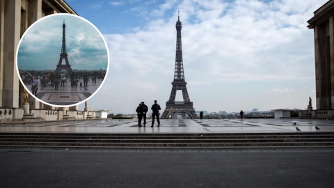 10個旅遊景點疫情前後對比圖 威尼斯變無人之境！