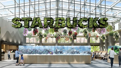 東京最新大型溫室植物園HANA．BIYORI 設全球首間溫室花園Starbucks
