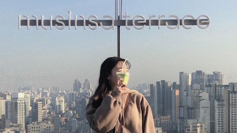 270度飽覽絕美景色！ 弘大全新打卡天台Cafe