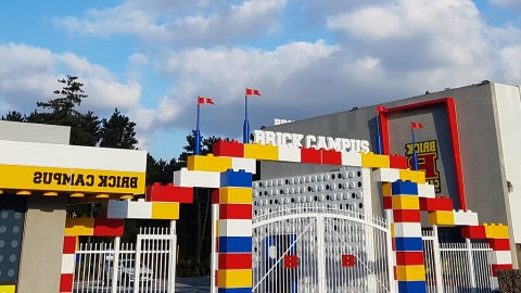 濟州全球首家積木博物館 巨型積木牆．LEGO漢堡包！