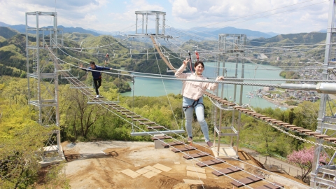 神奈川最新空中吊橋「風天」