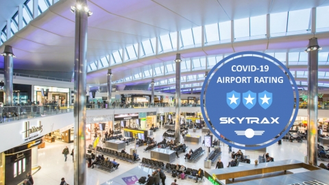 Skytrax全球最佳防疫星級機場 倫敦希思羅機場/羅馬機場上榜