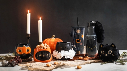 台灣Starbucks萬聖節黑貓系列回歸 黑貓馬克杯/幽靈隨行杯/便攜杯袋