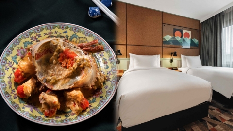 逸東酒店EATON新推蟹宴Staycation優惠 人均低至$925起歎盡米芝蓮蟹宴！