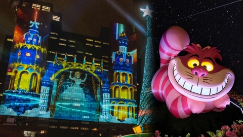 台北2020新北歡樂耶誕城 走入迪士尼童話世界！ 迪士尼公主投影show/音樂盒聖誕樹/打卡燈光隧道