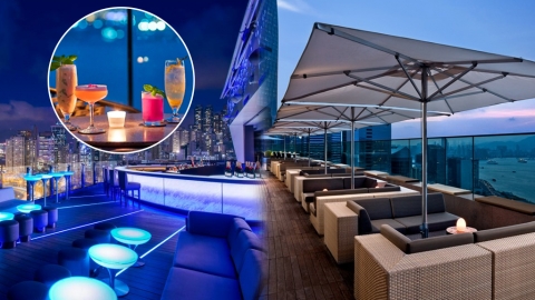5大酒店坐擁天台酒吧睇靚景 Sky Bar任飲約閨密傾計、情侶拍拖