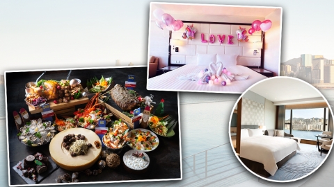限時3日快閃5大酒店Staycation優惠 低至4折起 歎海景房﹑生蠔自助餐﹑房間佈置！聖誕節/除夕都適用！