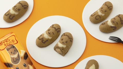 東京香蕉蛋糕新推伊貝限定版 焦糖朱古力口味、6款不同表情超得意