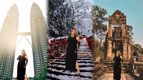 欣宜請網民幫手執圖扮去旅行 極速變萬能Key一日環球世界