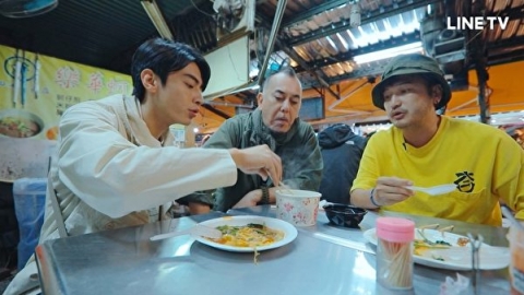 KID帶黃秋生去台灣夜市掃街 初次食蚵仔煎形容是麵粉加甜醬