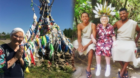 83歲俄羅斯婆婆獨自出國旅行 獨闖30多個城市成旅遊達人