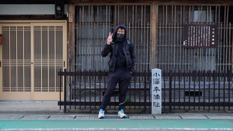 吳業坤日本返港前長途遠征留念 挑戰「東海道53次」：趁這副機器還未老