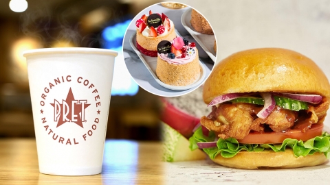本周精選6大餐飲優惠 Pret$10咖啡/漢堡包買1送1/免費生日蛋糕/Häagen-Dazs雪糕買1送1
