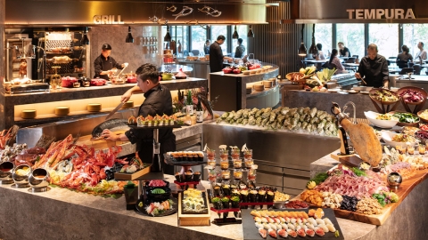 帝逸酒店自助餐住宿人均$644 任食生蠔/爐端燒/龍躉粥+免費借單車周圍遊