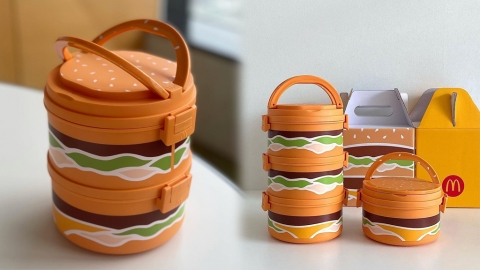 韓國麥當勞新推產品網民熱搶 可愛又實用巨無霸飯盒！
