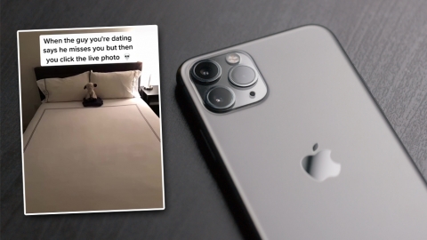 外國網紅收男友照片表示想念 因iPhone一個功能揭對方出軌