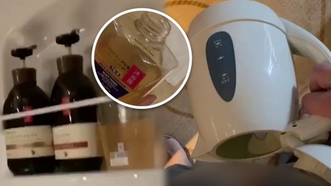 男子酒店房直播惡作劇過程 熱水壺小便﹑沐浴露吐口水極嘔心！