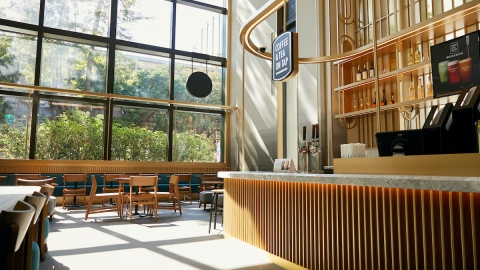 全台唯一酒店星巴克