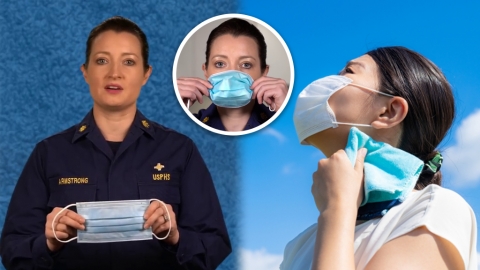 夏天戴口罩又焗又悶熱？ 美疾控中心一招教你DIY立體口罩 不再貼嘴更舒暢！