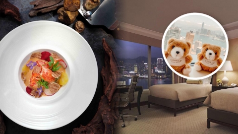 港麗酒店包4餐住宿低至49折 住海景房/四道菜晚餐/下午茶/Cocktail/早餐