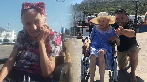 孝順兒子不忍腦退化母住老人院 陪媽媽環遊世界18個月安度晚年