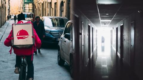 台灣送外賣驚嚇實錄