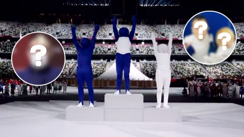 網民票選東奧開幕最精彩時刻 真人版動態圖標藍人真身曝光