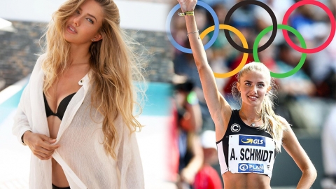 譽為「最性感運動員」！ 德國田徑選手Alica Schmidt美貌與實力兼備