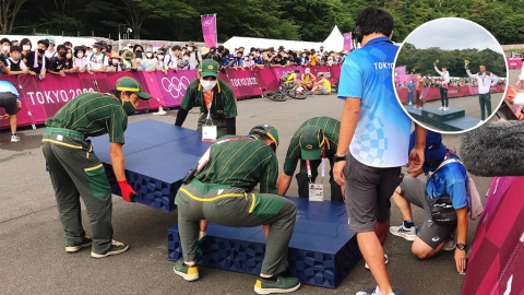 黑貓宅急便成奧運幕後功臣 搭頒獎台只需5分鐘獲網民大讚專業