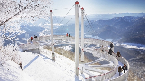 星野TOMAMU度假村冬季絕景 離地1088米夢幻霧冰
