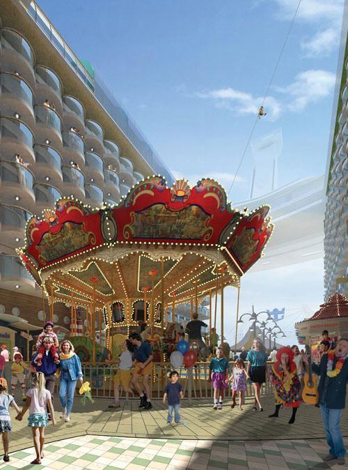 世界最巨郵輪 Oasis of the Seas09年下水